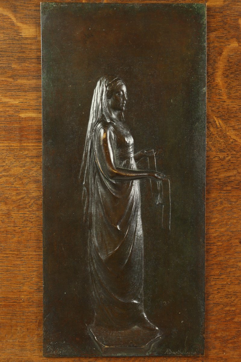 "allegory Of Surgery And Aviation" By Albert Bartholomé-photo-4