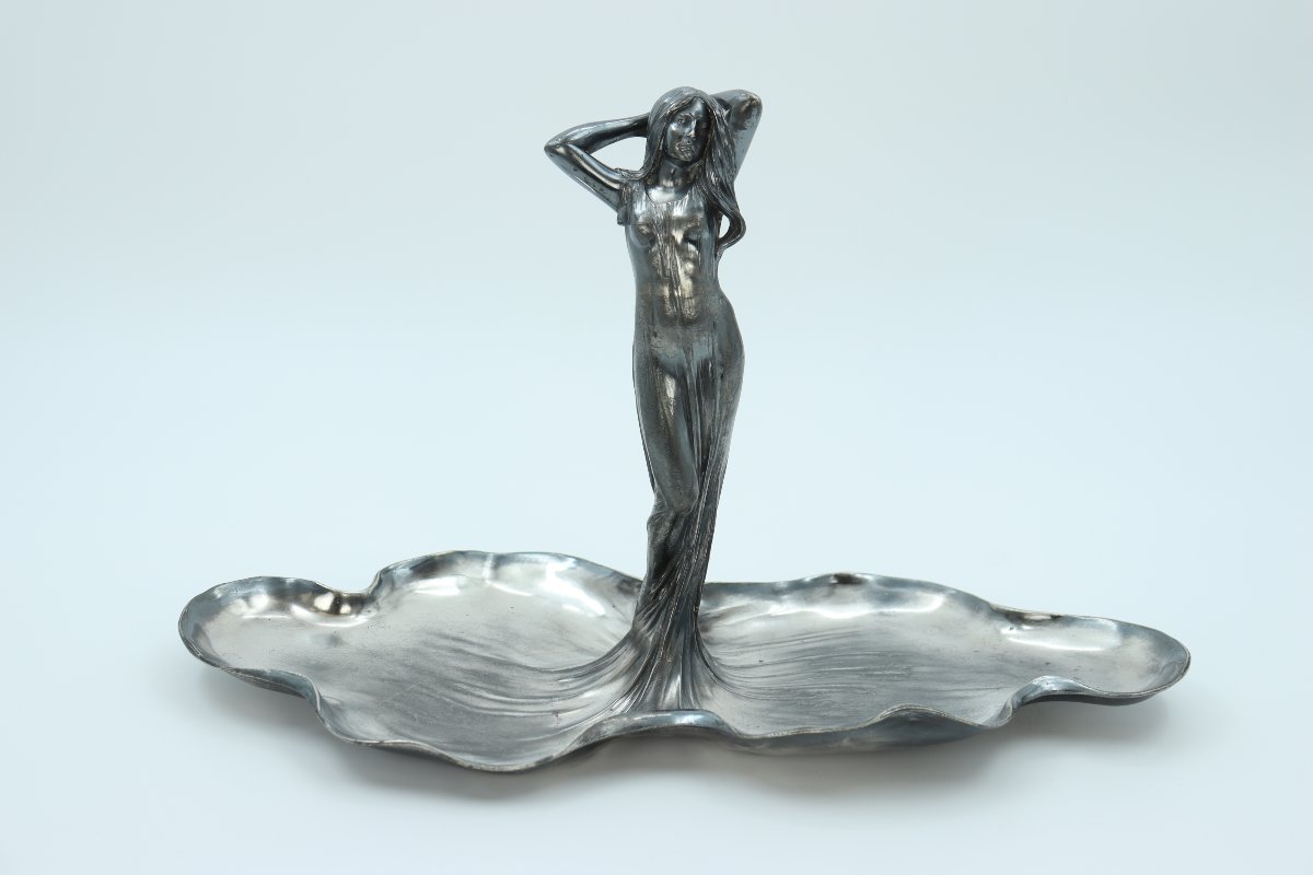 Silver-plated Fruit Bowl, By Württembergische Metallwarenfabrik (wmf)-photo-3
