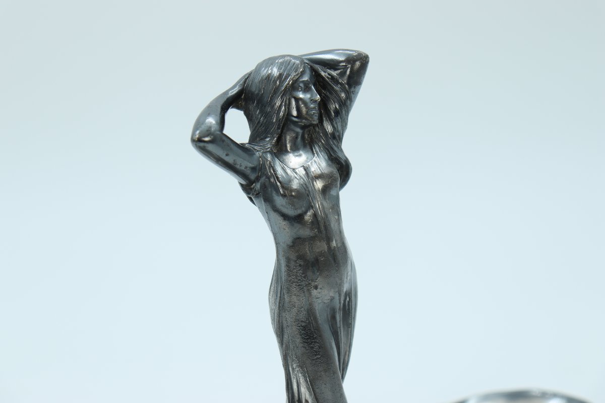 Silver-plated Fruit Bowl, By Württembergische Metallwarenfabrik (wmf)-photo-2