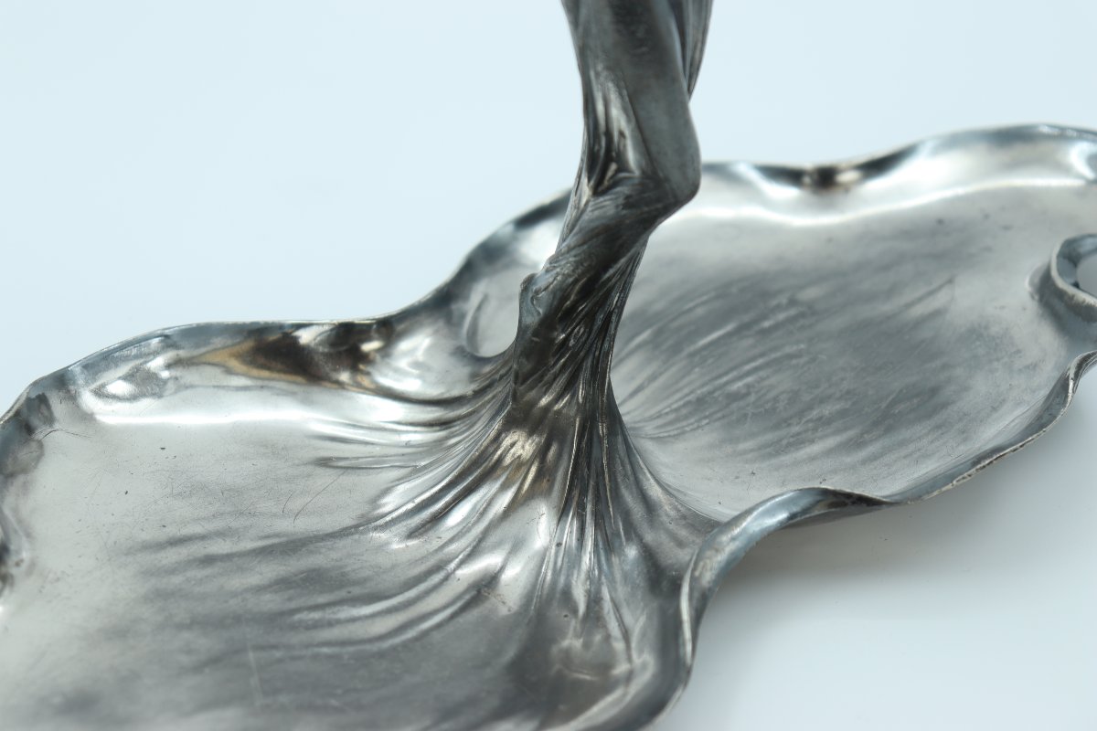 Silver-plated Fruit Bowl, By Württembergische Metallwarenfabrik (wmf)-photo-3