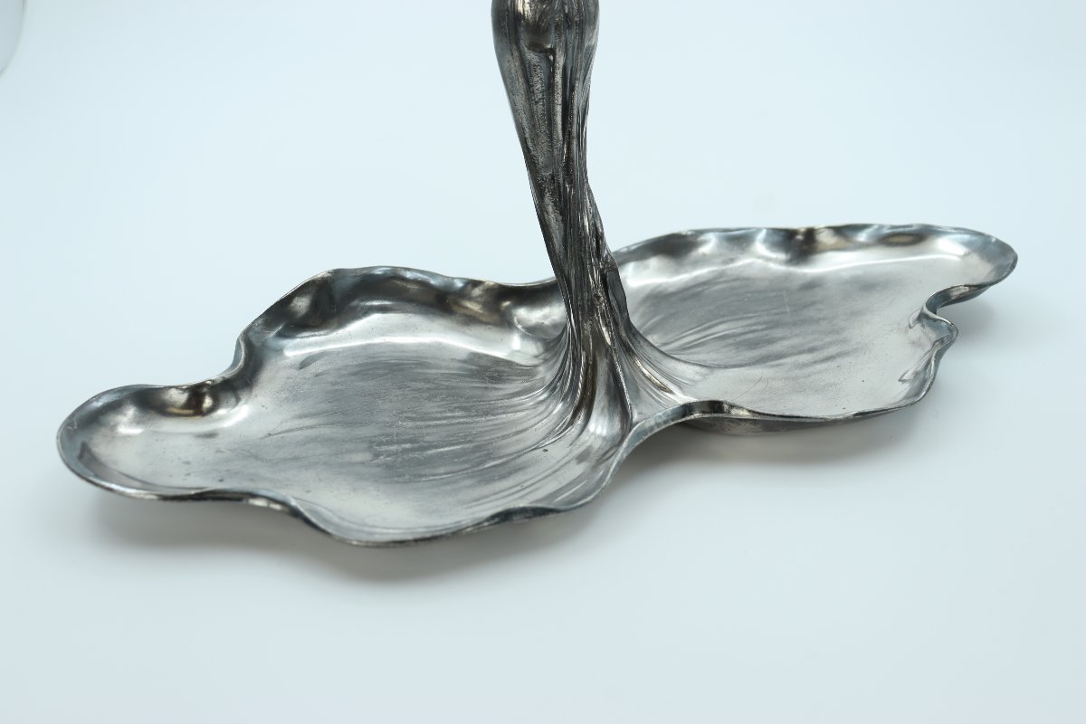 Silver-plated Fruit Bowl, By Württembergische Metallwarenfabrik (wmf)-photo-6