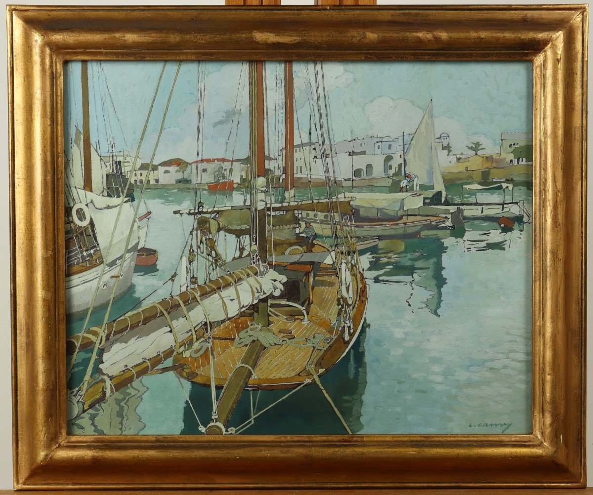 Le Port d'Alger, Par Léon Cauvy