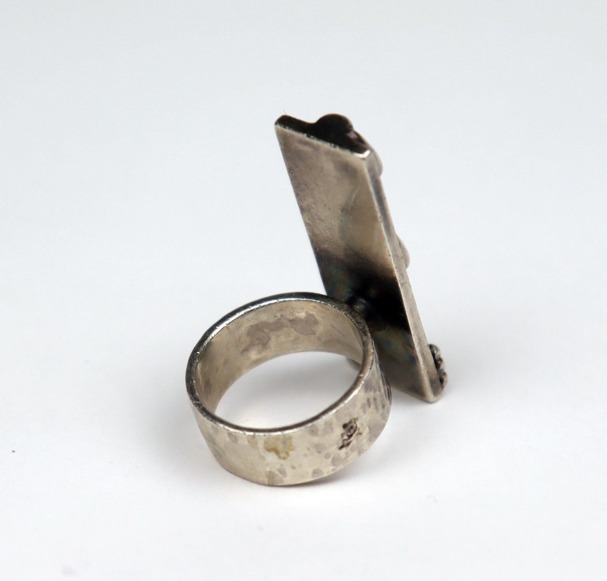 Bague En Argent Par Jean Després-photo-3