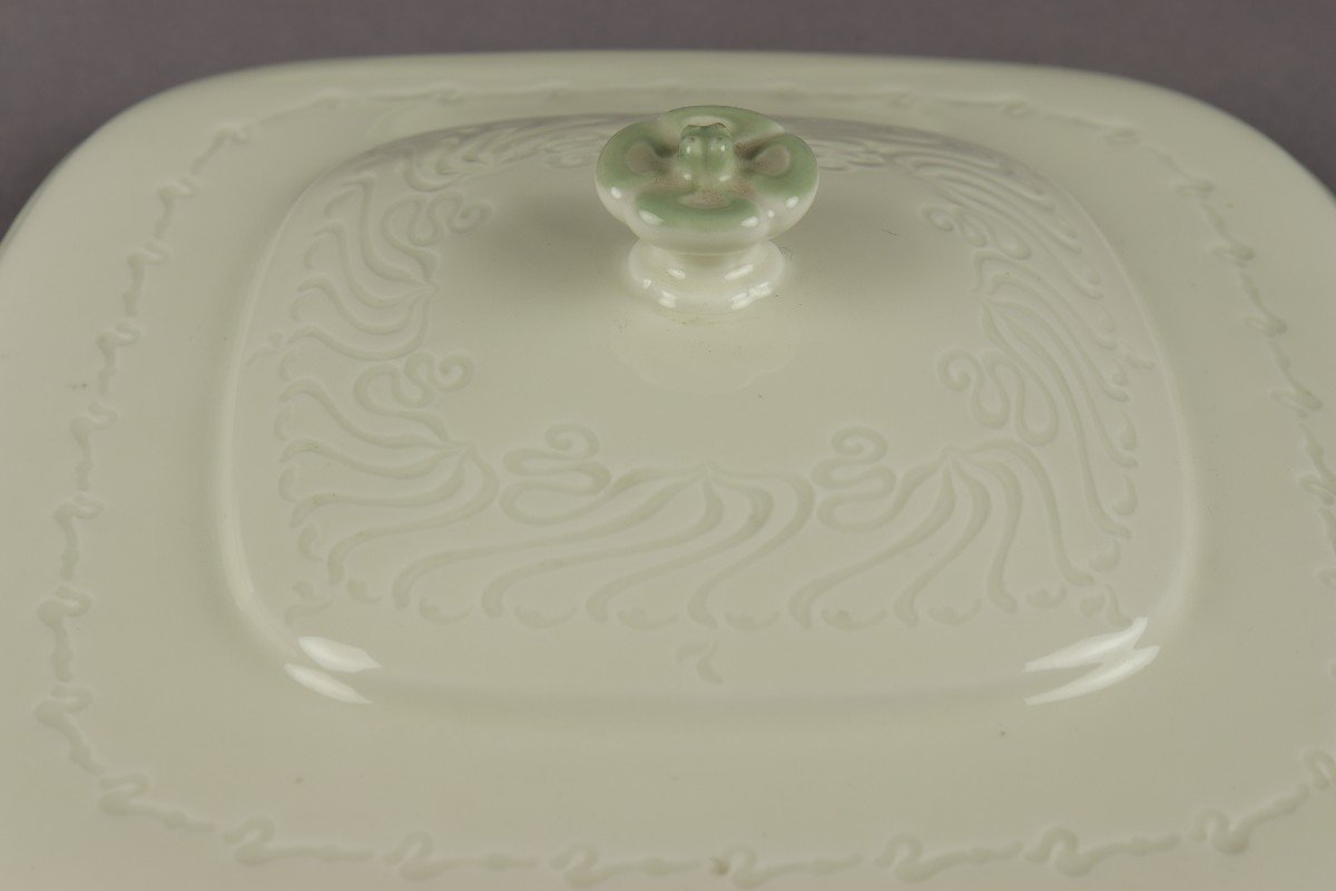 Soup Tureen By Edouard Colonna For l'Art Nouveau Bing.-photo-2