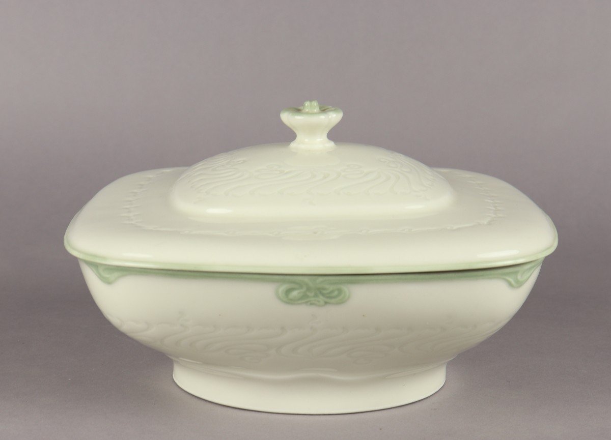 Soup Tureen By Edouard Colonna For l'Art Nouveau Bing.