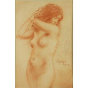 Nude With A Comb, By Armand Rassenfosse