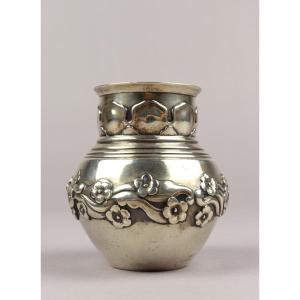 Silver Vase Attributed To Thorvald Bindesboll