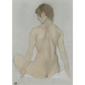 Nude Back By Armand Rassenfosse