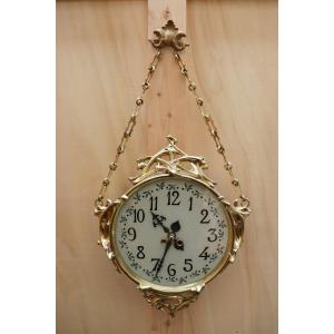 Horloge boulengère dans le goût d'Hector Guimard