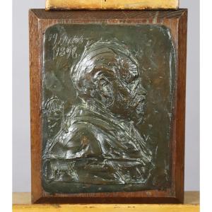 Portrait Of Emile Zola By Alexandre Charpentier