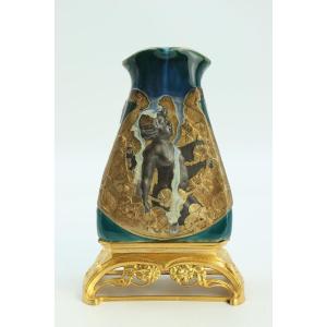 Vase par Alphonse Lamarre et Paul Louchet