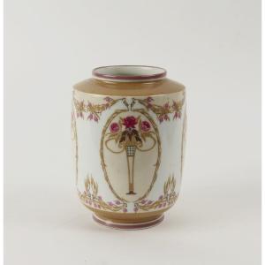 Vase En Porcelaine Par Georges De Feure