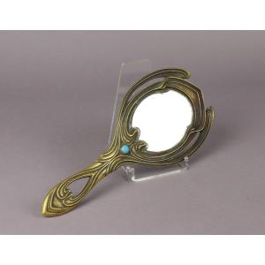 Hand Mirror, Attributed To Paul Follot