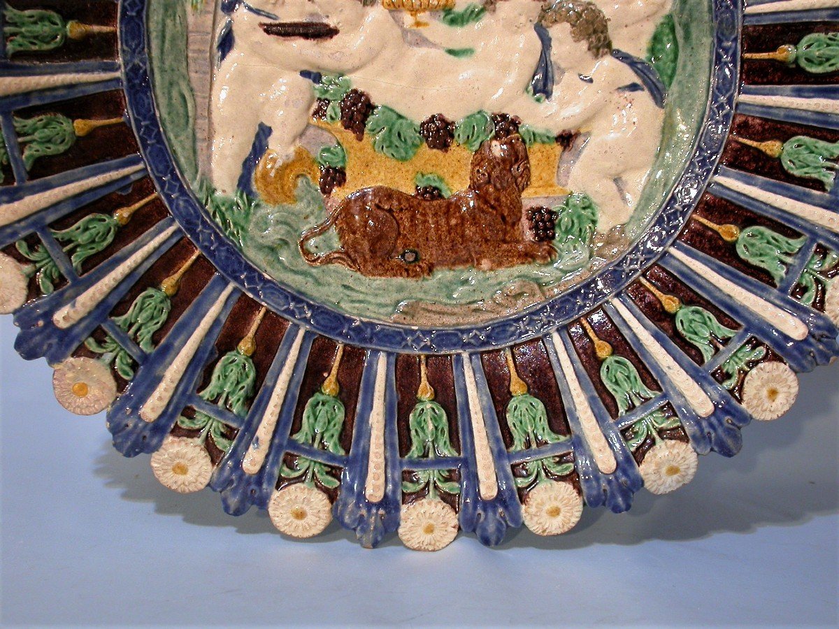 TERRE VERNISSEE DE LA SUITE DE PALISSY - LE-PRE-D'AUGE, VERS 1600-photo-2