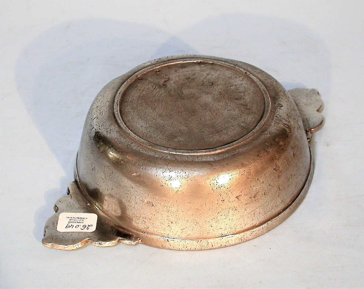 Pewter Bowl (tin) - France, 19th Century-photo-2