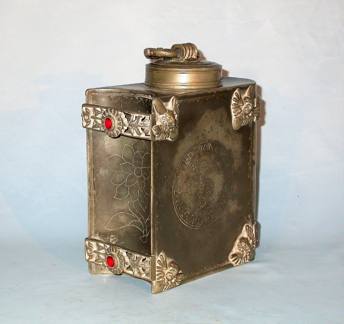 RARE GOURDE EN ETAIN  - NUREMBERG, DEBUT XVII ème s-photo-2