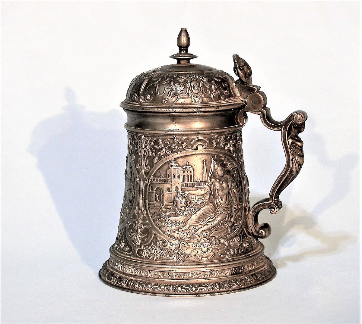 Pewter Mug (pewter) After Francois Briot