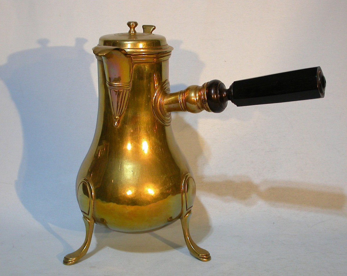 Brass Jug - France, 18th Century-photo-7