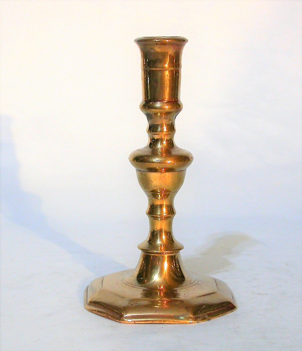 Brass Torch - France Or England, Circa 1700-photo-1