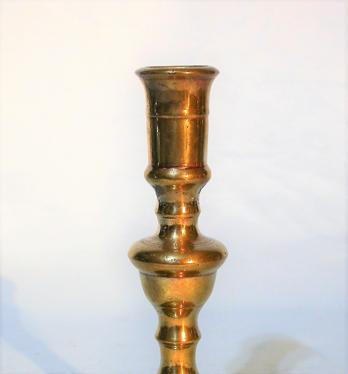 Brass Torch - France Or England, Circa 1700-photo-2