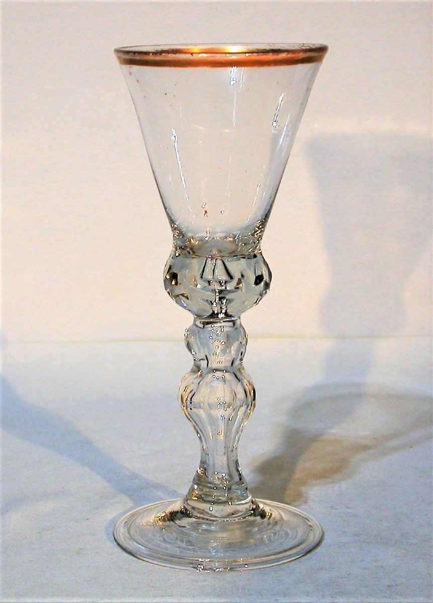 Leg Glass - Netherlands, 18th Century-photo-1