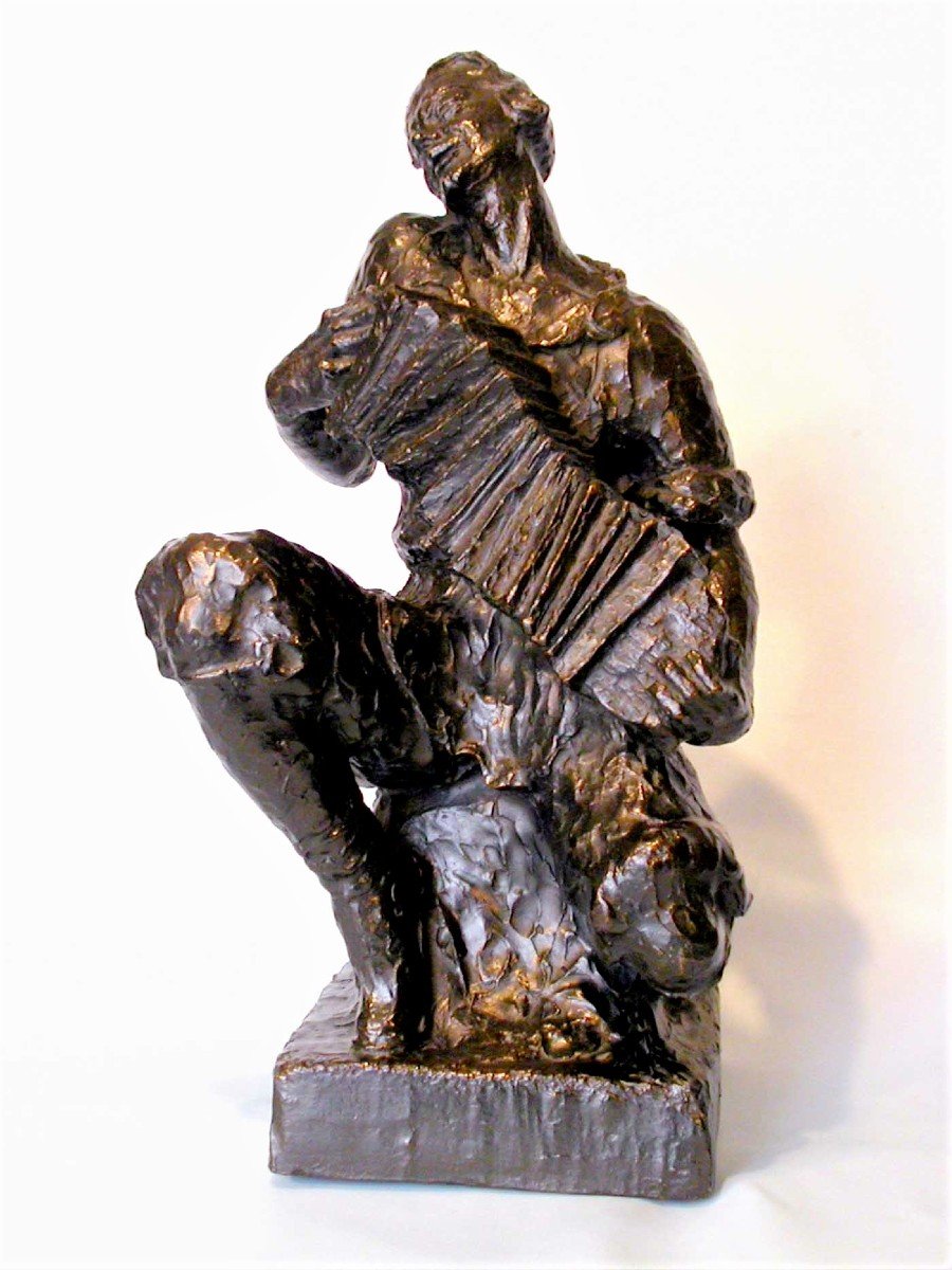 Bronze Sculpture By Leon Mouradoff