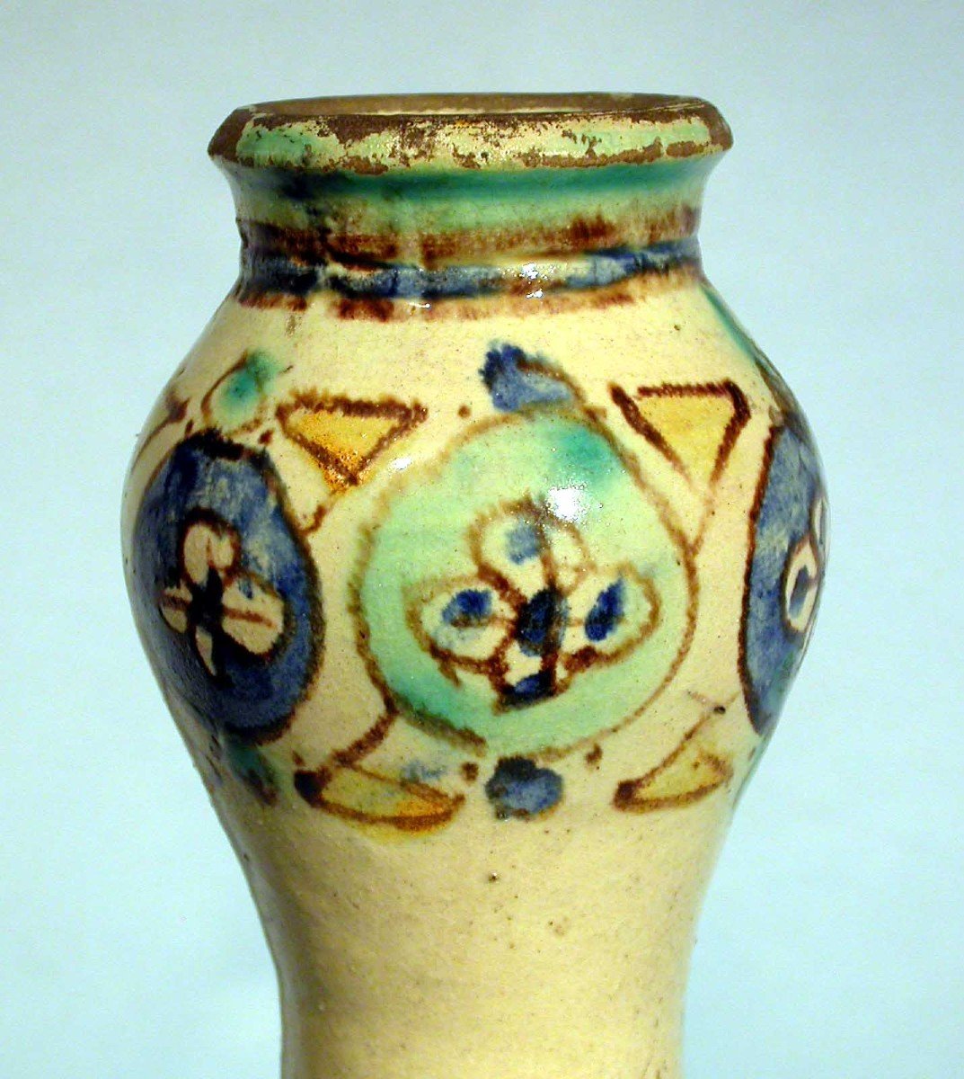 Earthenware Bottle - Marocco Or Tunisia, End Of The 19th Century-photo-1