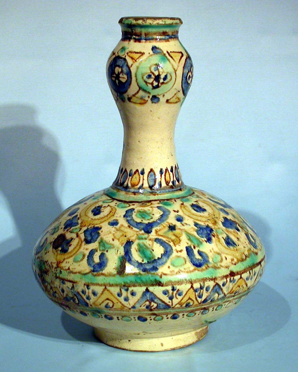 Earthenware Bottle - Marocco Or Tunisia, End Of The 19th Century
