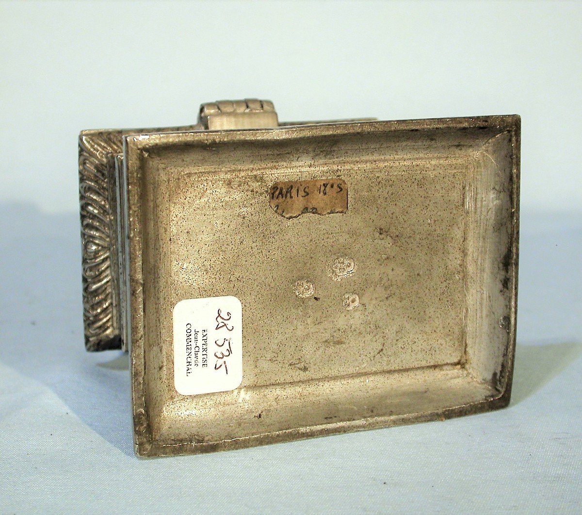COFFRET LITURGIQUE EN ETAIN (étain) - PARIS, CIRCA 1800-photo-4