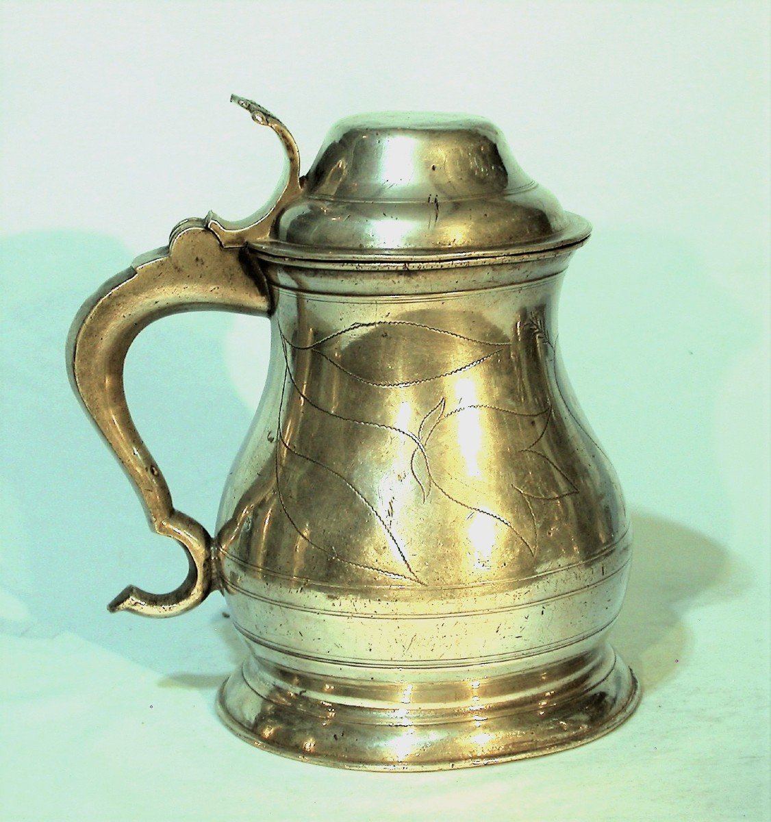 Pewter Mug  - Sweden, 18th Century-photo-2