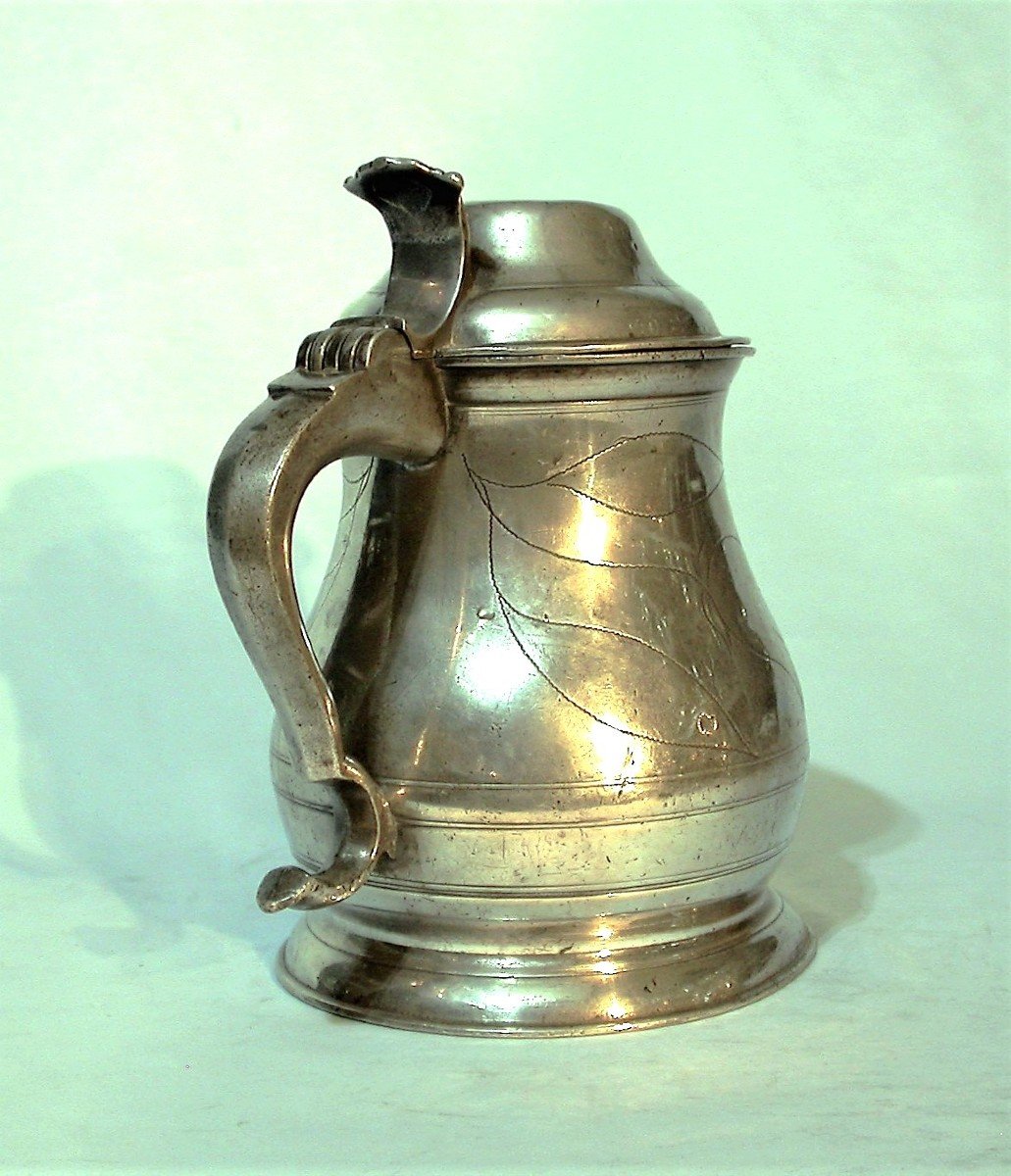 Pewter Mug  - Sweden, 18th Century-photo-4