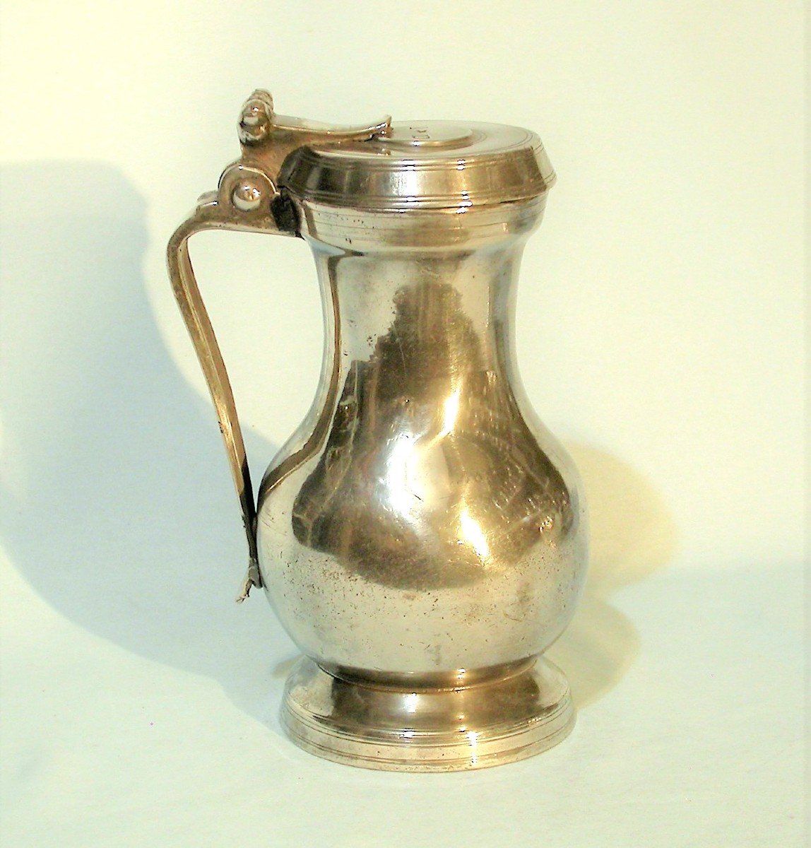 Pewter Wine Pitcher - Toulouse, 18th Century