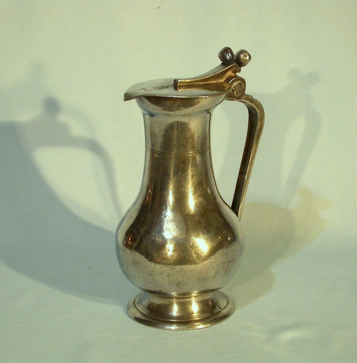 Pewter Wine Pitcher  - Besançon, Circa 1700-photo-5