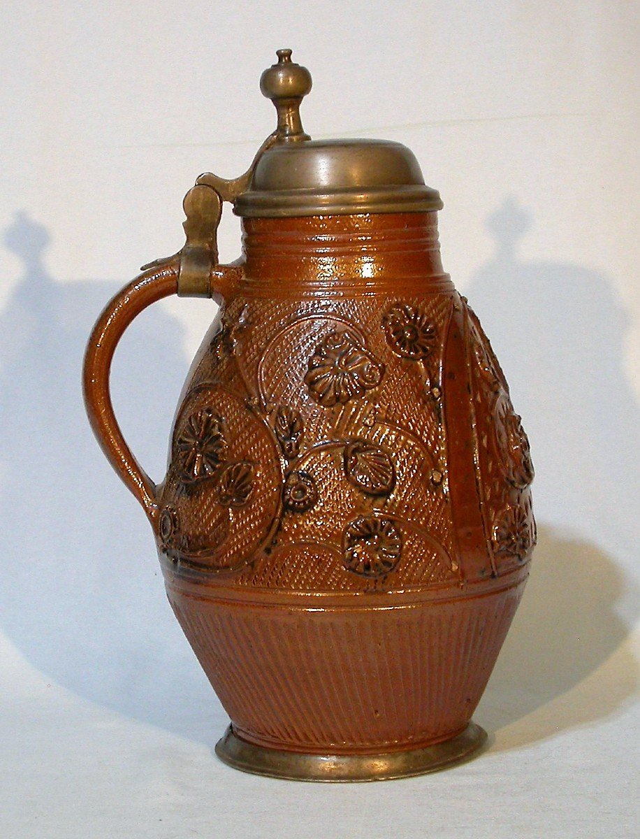 Stoneware Mug - Germany (muskau), 18th Century-photo-3