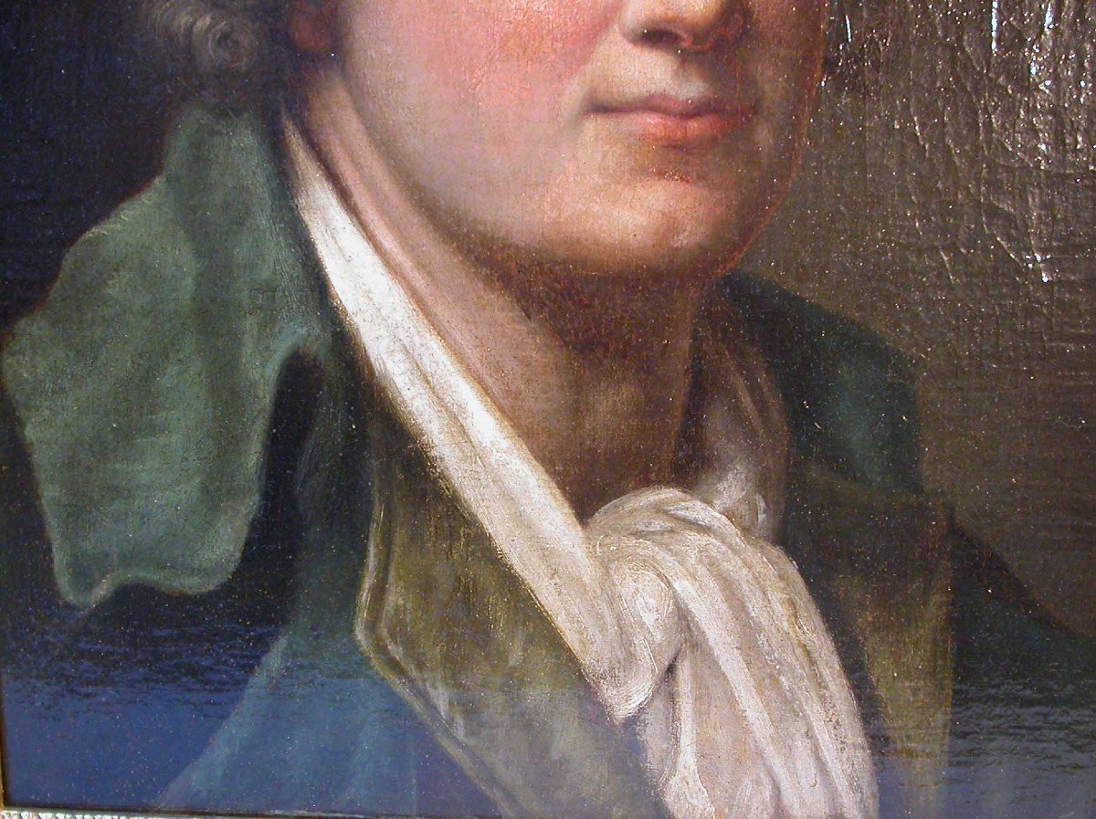 TABLEAU - PORTRAIT DE JEAN-BAPTISTE GREUZE-photo-3