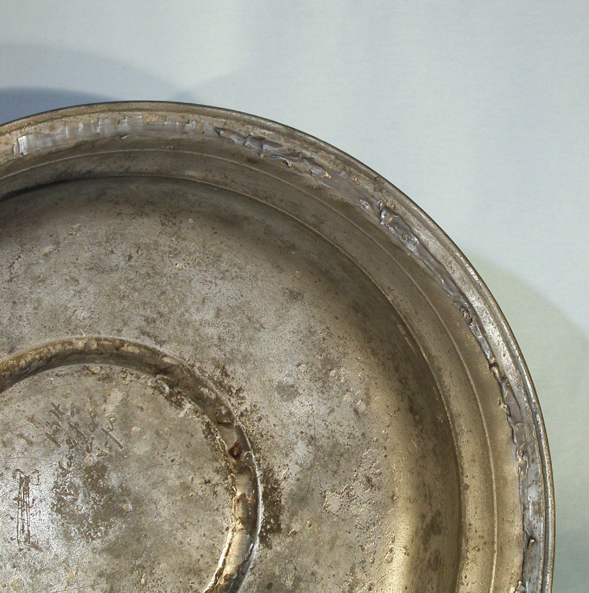 Ewer And Basin In Pewter - Frankfurt, 18th Century-photo-5