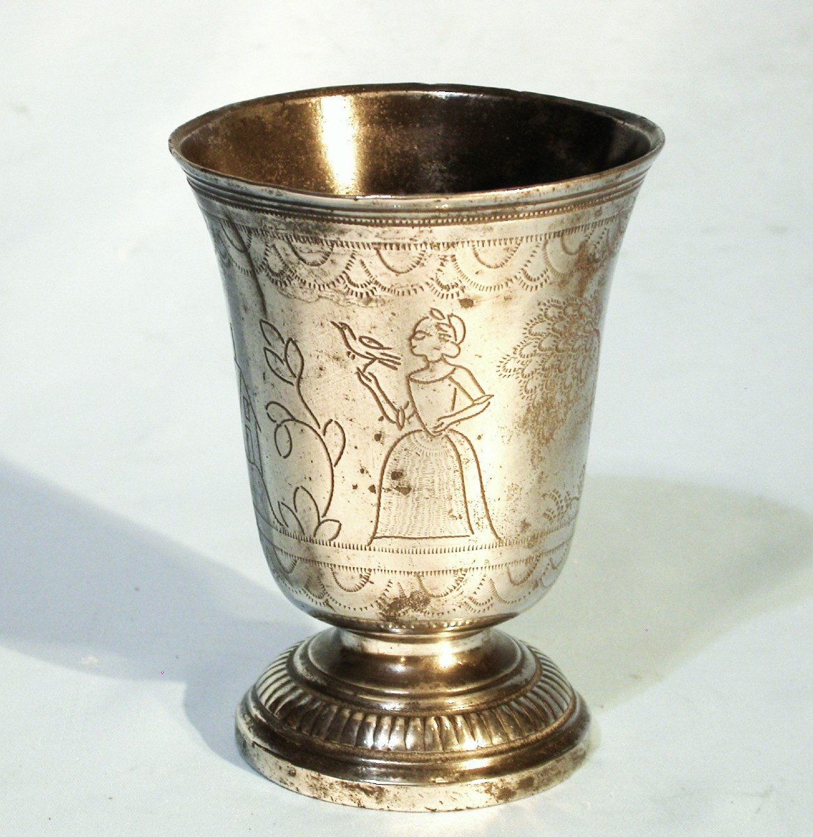 Pewter Timbal  - Paris, 18th Century