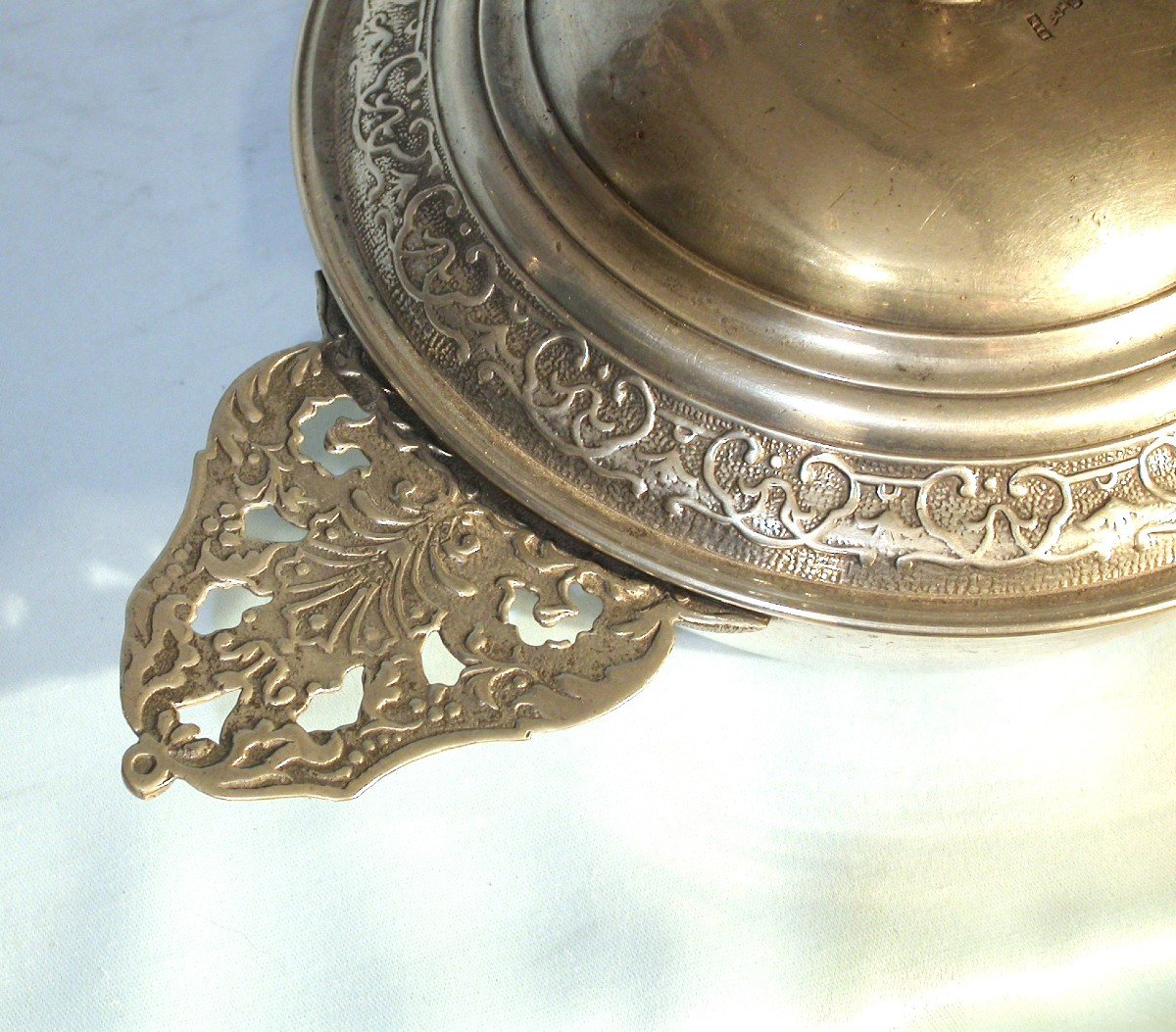 Pewter Bowl - Lyon, Mid-18th Century-photo-2