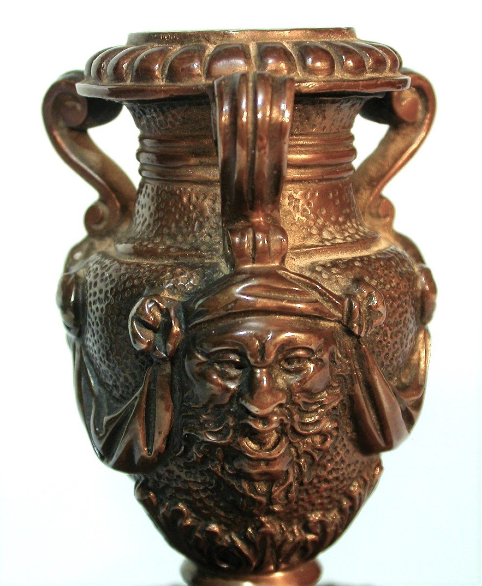 Pair Of Bronze Torches - Early 17th Century-photo-5