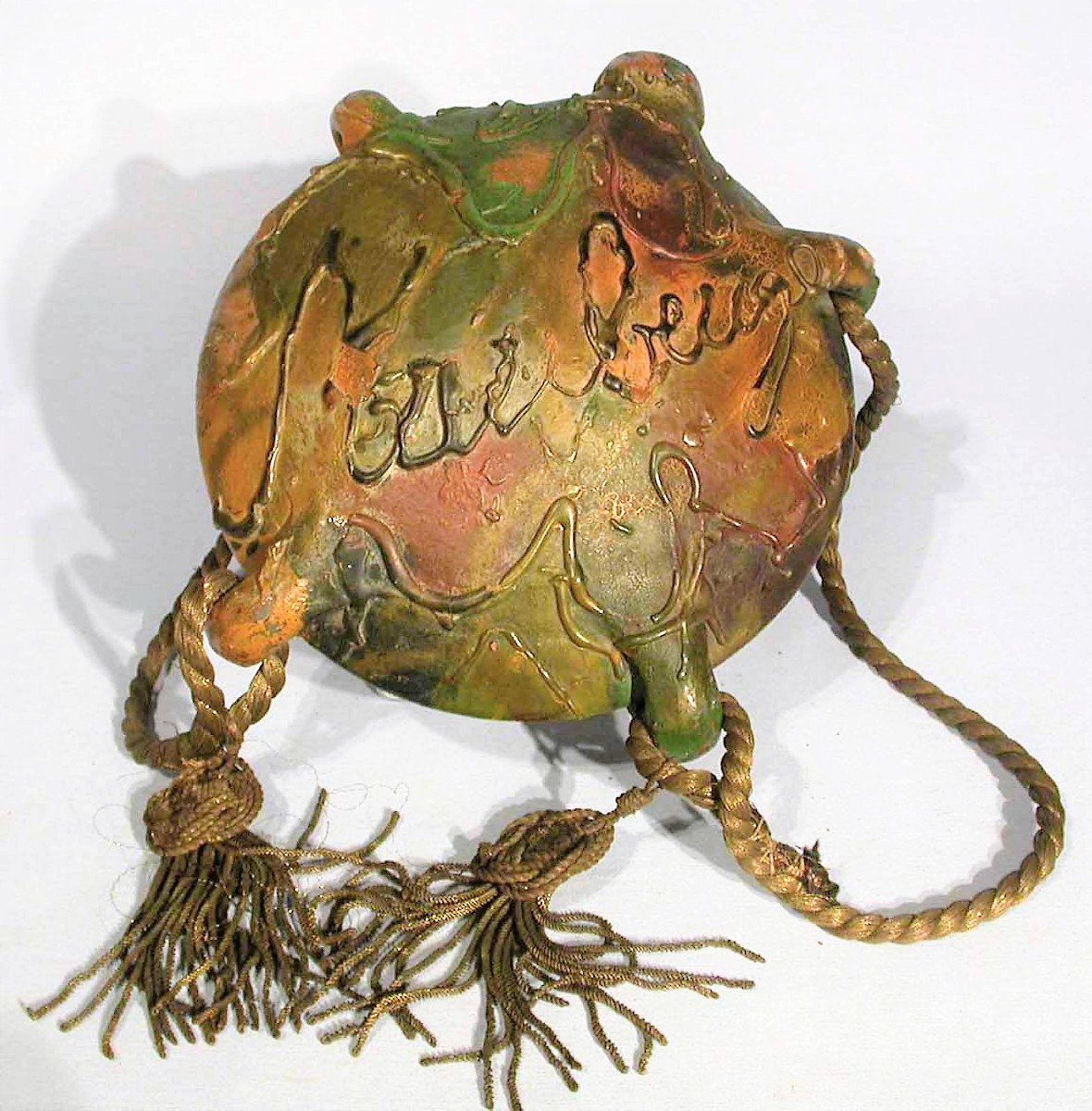 Varnished Earth Gourd - Sars-potery, 20th Century