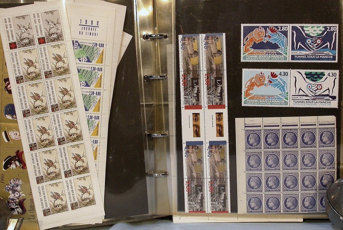 Philately - Collection Of Postal Stamps-photo-4
