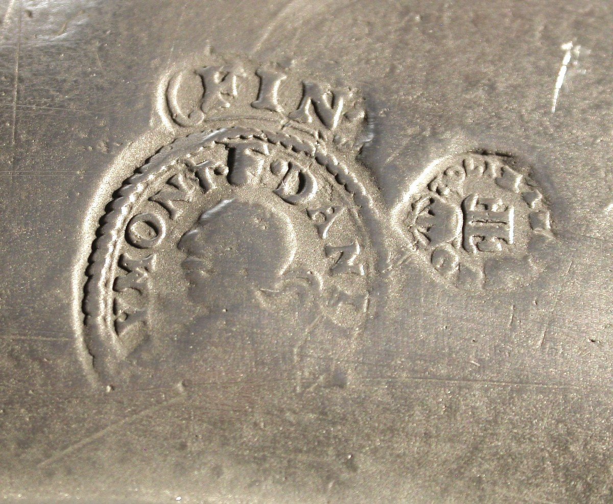 Pewter Plate  - Grenoble, 18th Century-photo-6