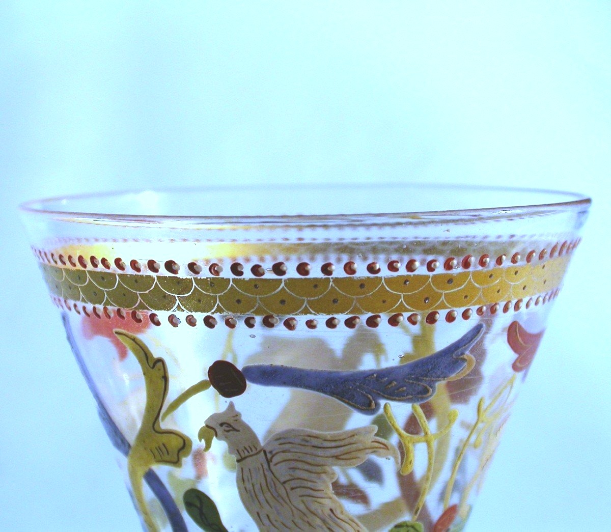 Enamel Glass - South Germany Or Venetia, XVII Th C.-photo-4