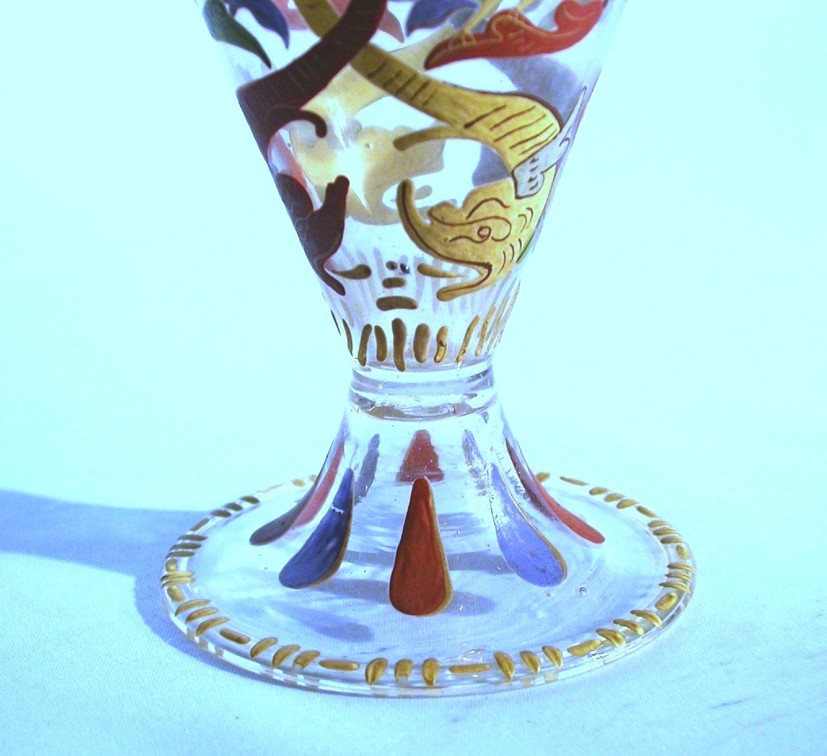 Enamel Glass - South Germany Or Venetia, XVII Th C.-photo-3