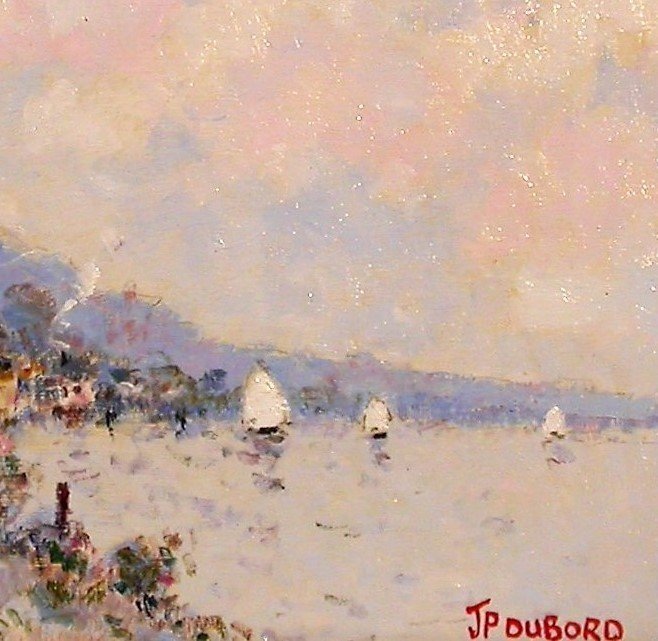 Painting - School Of Rouen - Jean-pierre Dubord-photo-4