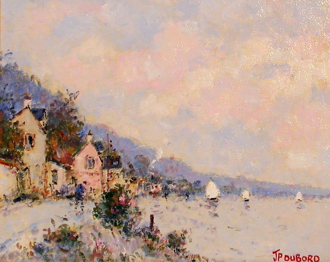 Painting - School Of Rouen - Jean-pierre Dubord-photo-3