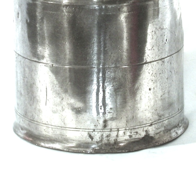 VASE DE PHARMACIE EN ETAIN - ITALIE, FIN DU XVIII ème s-photo-3