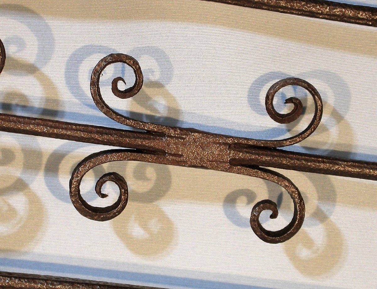 Large Iron Grill - 18th Century-photo-4