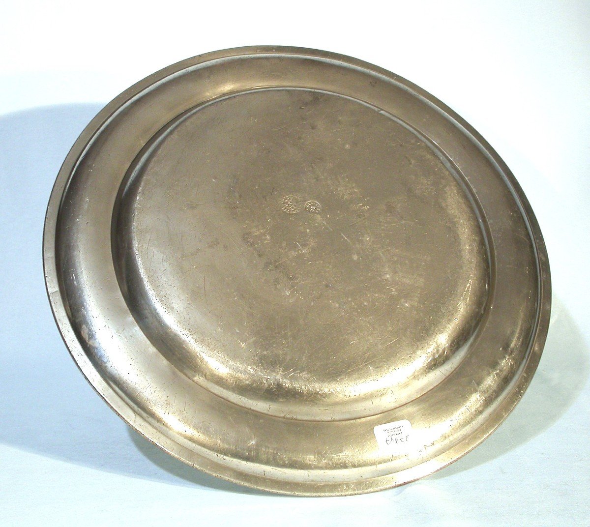PLAT EN ETAIN (étain) - CAEN, XVIII ème s-photo-4