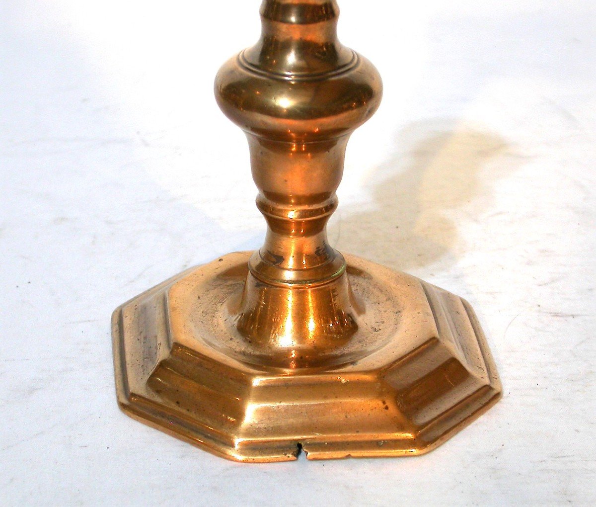 Brass Torch - France, 17th Century-photo-3